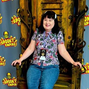 Beetlejuice Button Up Shirt